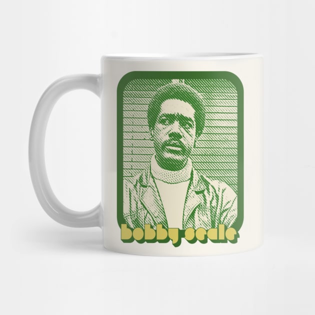 Bobby Seale /// Retro Style Black Power Tribute Design by DankFutura